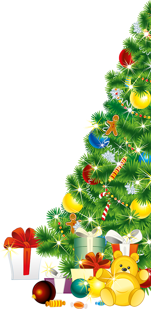 Tubes Noel / Sapins Et Branches - Christmas Day (500x1022)