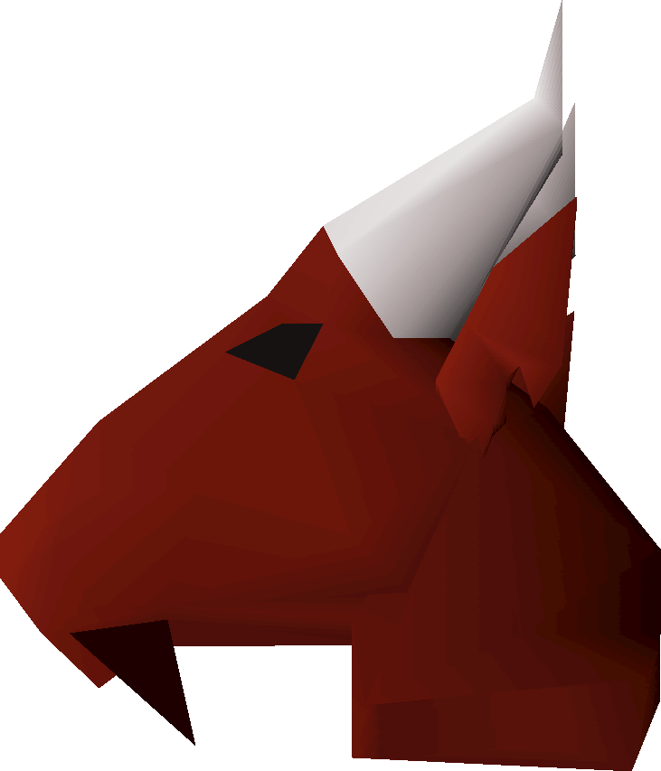 Old Demon Mask Detail - Old School Runescape Demon (731x853)