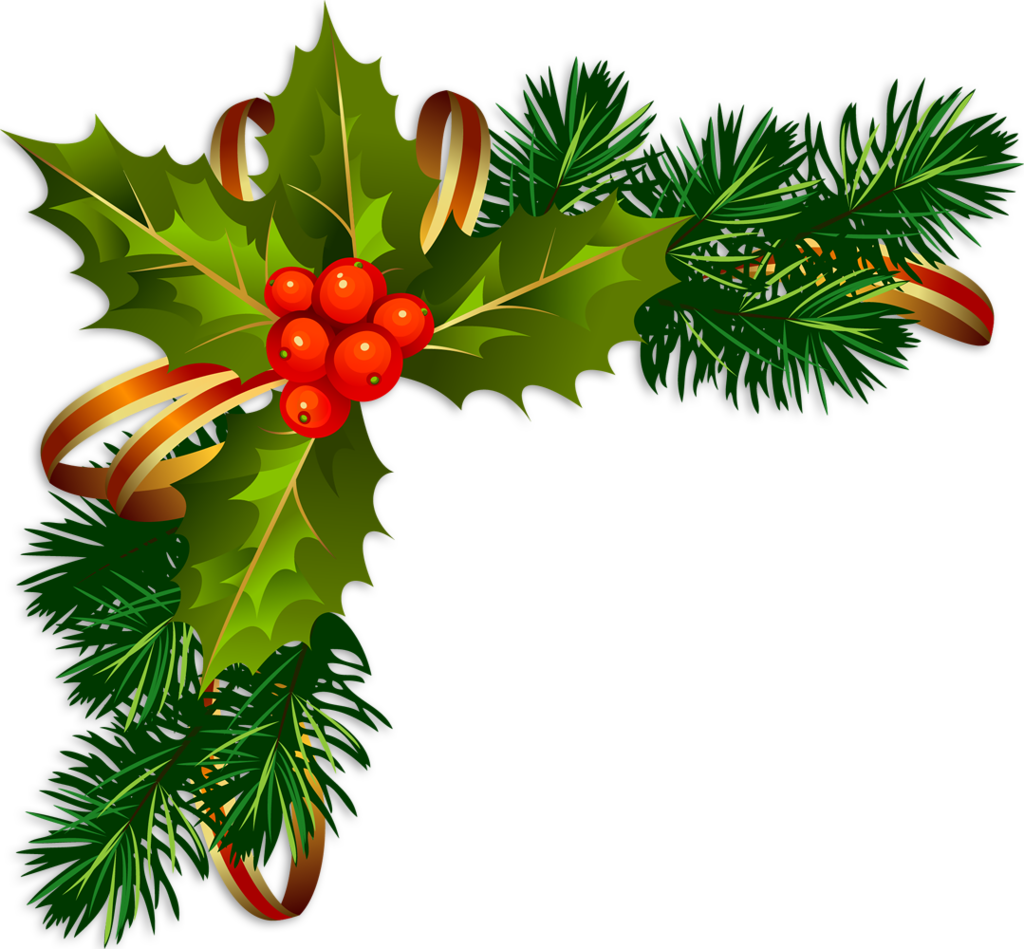 Sapins Branches De Sapins Christmas Tree Abeto Con Christmas Corner Frame Png 1024x949 Png Clipart Download