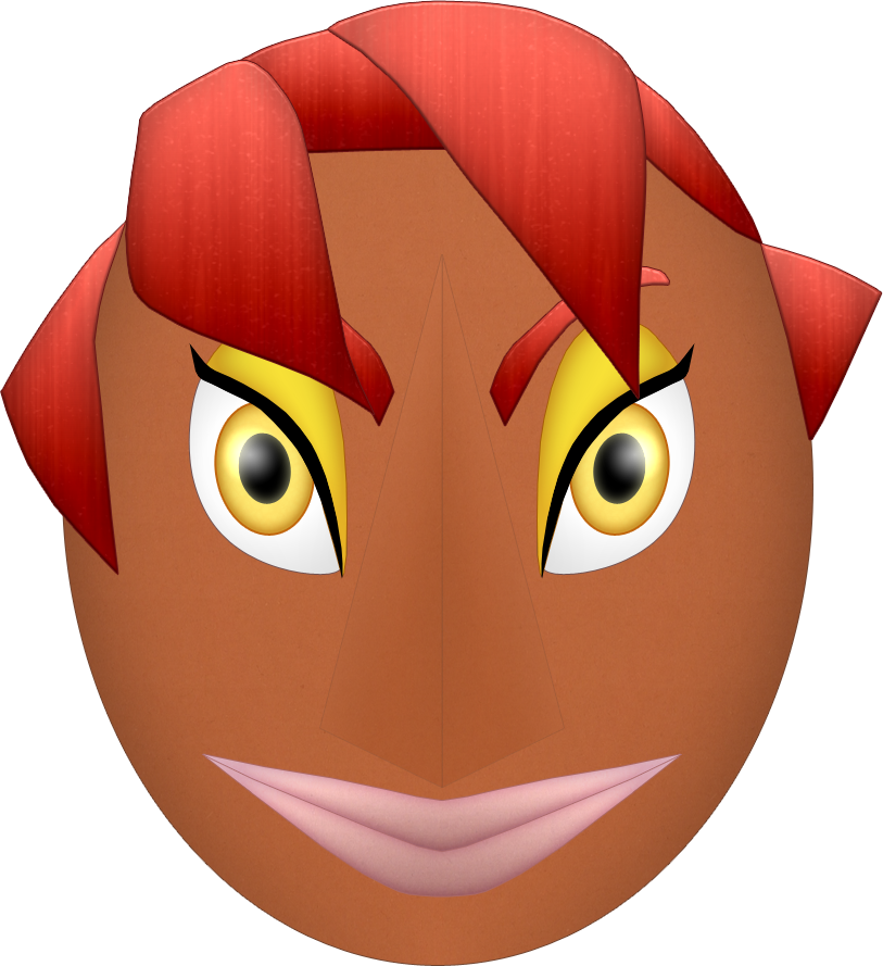 Oot Gerudo Mask By Blueamnesiac - Cartoon (813x889)