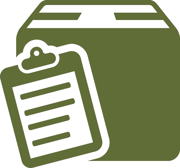 Customized Corrugated Packaging - Delivery Icon Png Orange (612x571)