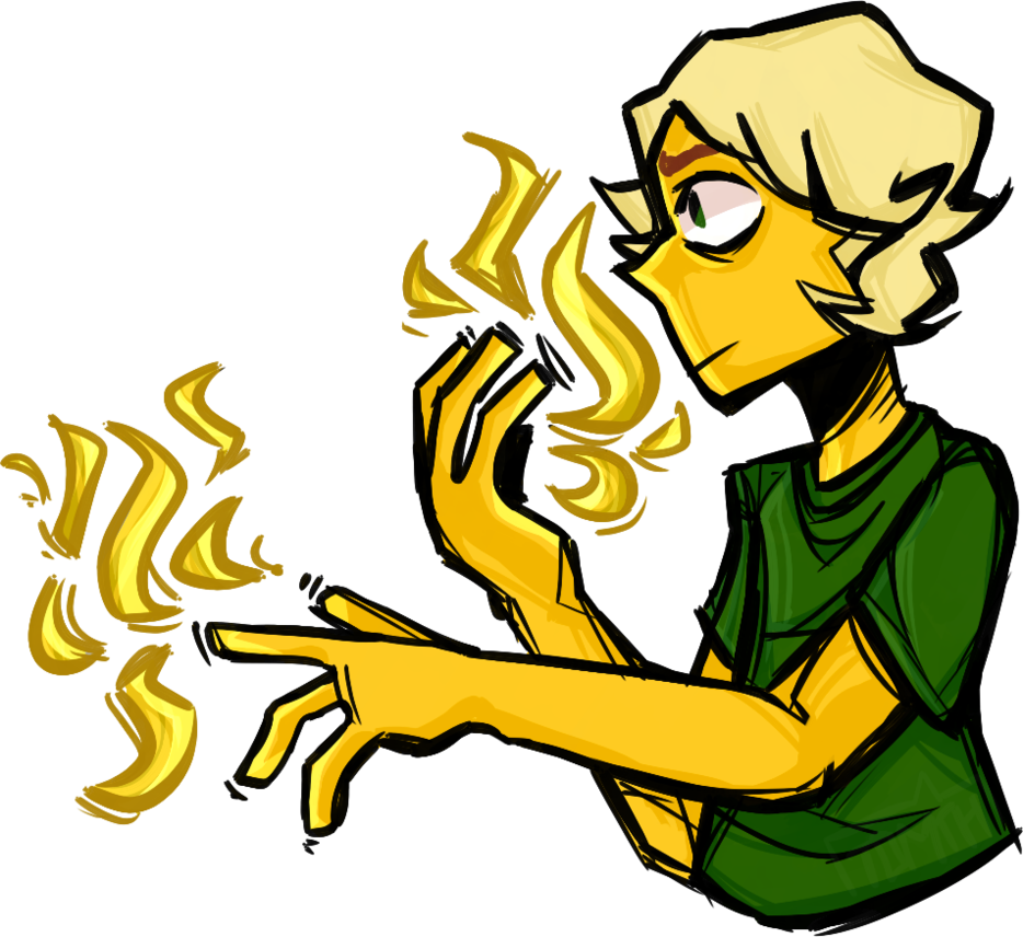 The Golden Ninja ) By Moth-hell - Art (934x856)