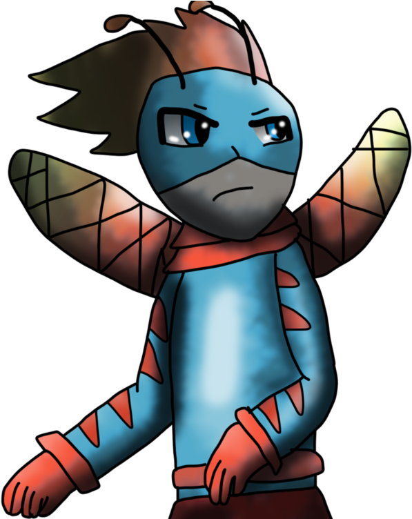 Tiger Moth By Ying Yang Dragon 07 - Cartoon (1063x751)