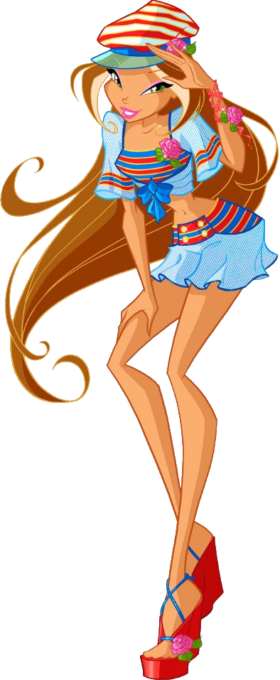 Flora Sailor Png By Hazmanot-azarim - Winx Club Flora Season 4 (394x957)