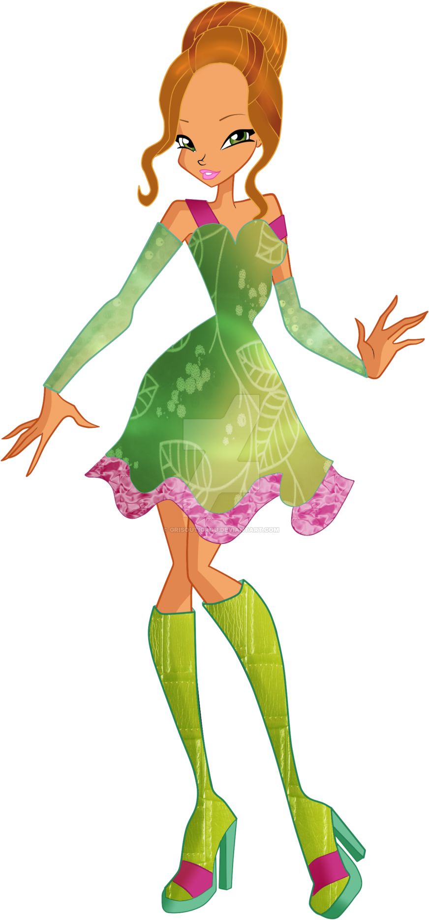Flora Winter Fashion By Grisoutigrou Flora Winter Fashion - Winx Club (1024x1946)