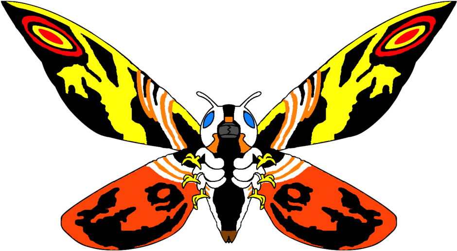 Mothra Sp Style By Sp Goji Fan - Mothra Png (1024x680)