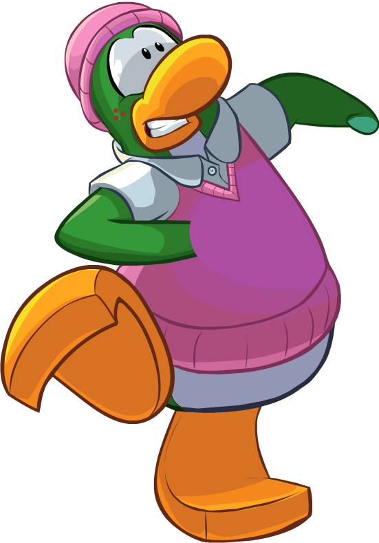 Categoryinside Out Party Club Penguin Wiki Fandom - Club Penguin Aunt Arctic Cutout (551x789)