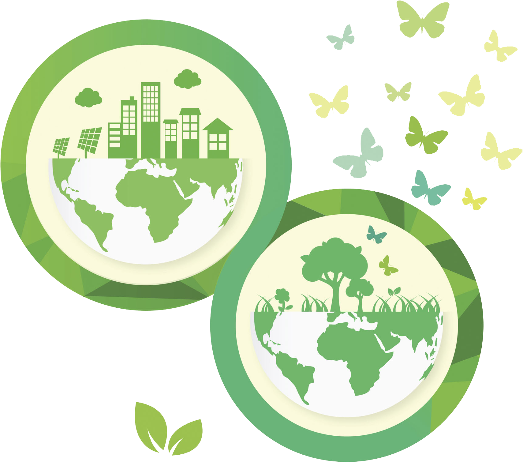Earth Environmentally Friendly Illustration - Earth Environmentally Friendly Illustration (1869x1869)