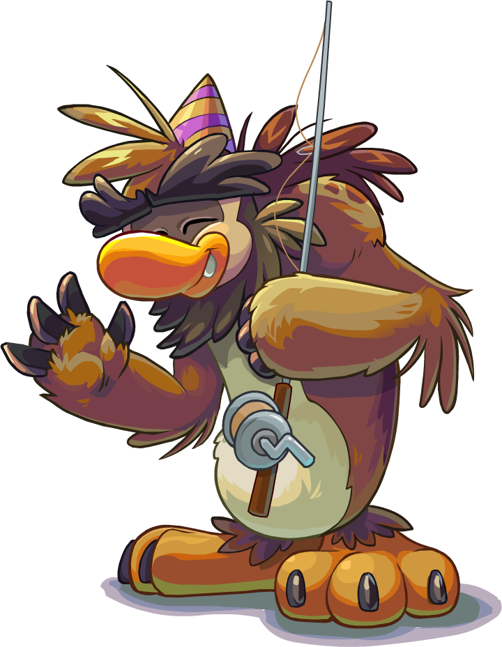 #4 Big Foot Or Big-headed - Sam The Sasquatch Club Penguin (720x928)