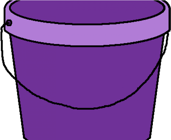 Purple Clipart Bucket - Purple Clipart Bucket (640x480)