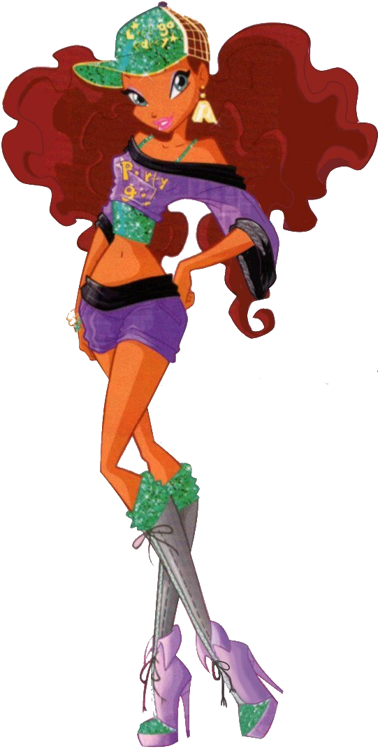 Bloom Tecna Musa Aisha Winx Club - Winx Club Aisha Season 5 Outfits (541x1070)