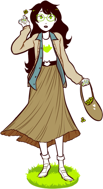 I Think That Jade Would Totally Dig Mori Girl Fashion - Jade Harley Transparent (382x639)