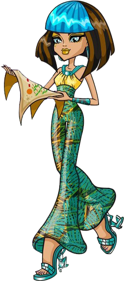 Cleo De Nile - Monster High Cleo De Nile Beach (261x580)