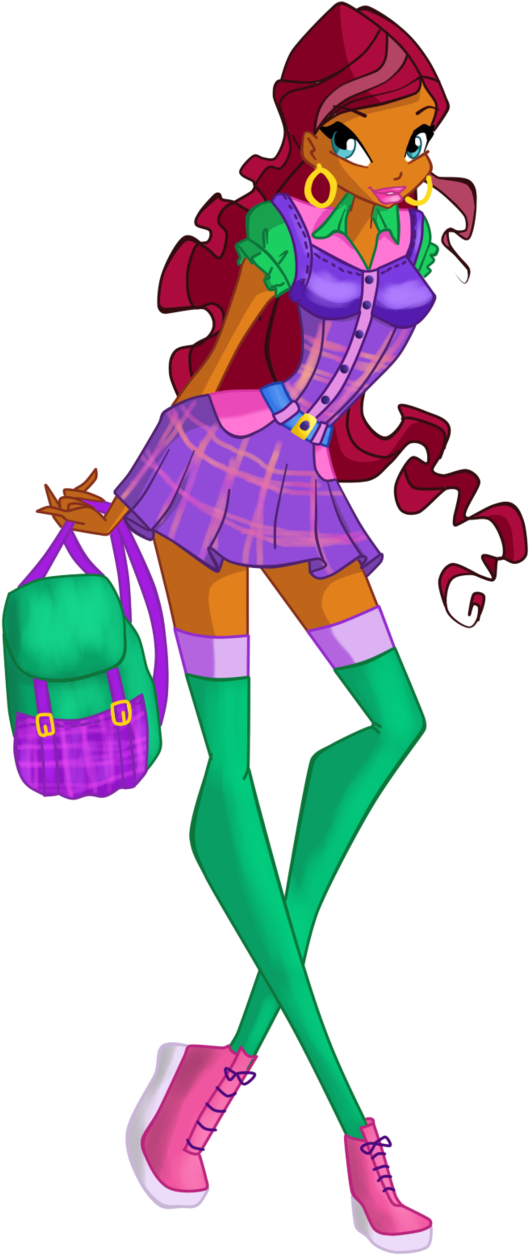 Layla Fashion By Werunchick - Вінкс Лейла (623x1282)
