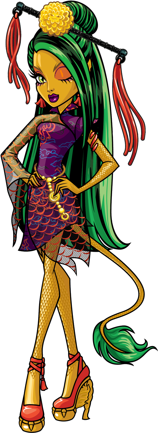 Jinafire Long Is A Dragon From Fanghai, China - Monster High Jinafire Bebe (560x1500)