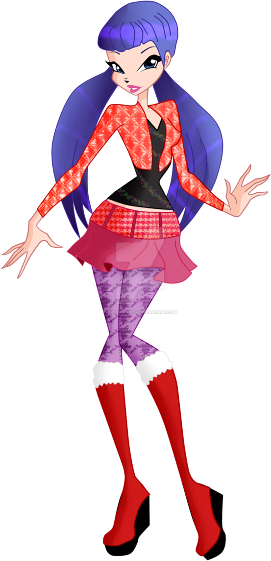 Musa Fashion Winter By Grisoutigrou - Winx Club Musa Fashion (648x1231)