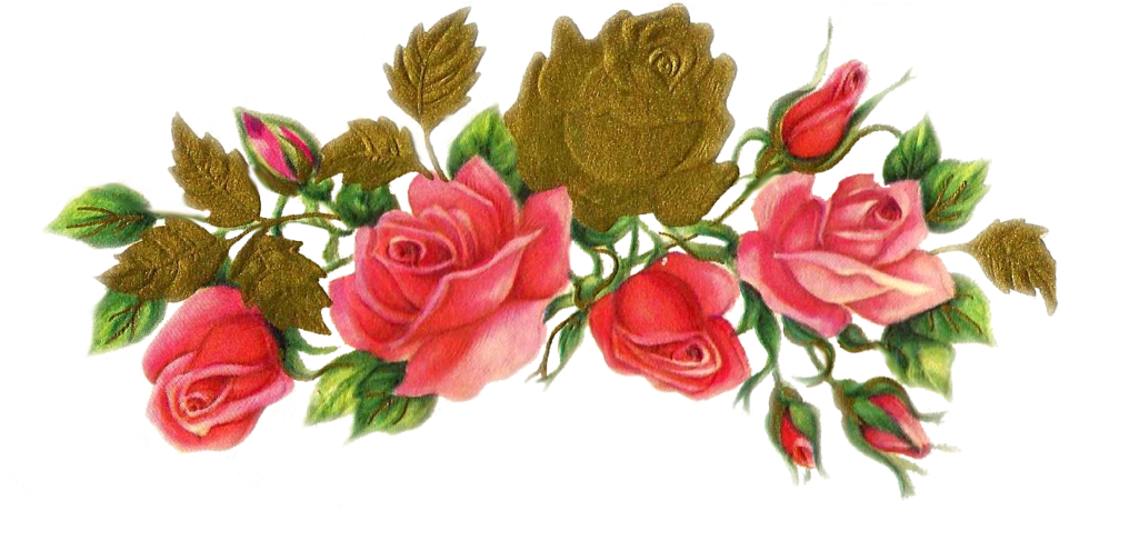 Jinifur Rose N Gold By Jinifur On Deviantart - Красивые Цветы На Плакат (1024x578)