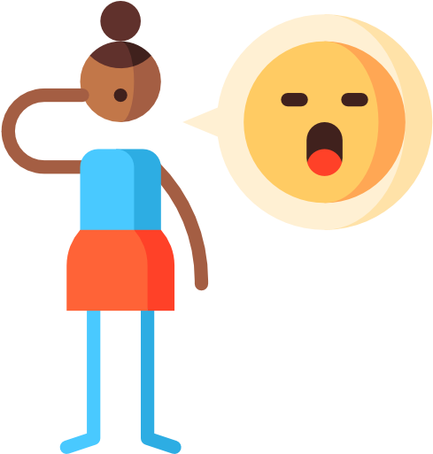 Bored Free Icon - Friendship Png Flat Icon (512x512)