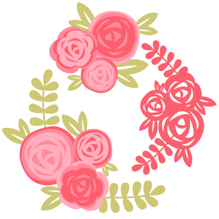 Rose Set Svg Cutting File For Scrapbooking Free Svg - Flower Svg Cutting Files (432x432)