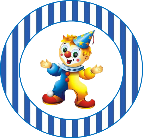 Kit Del Circo Para Imprimir Gratis - Juggling Clown (583x560)