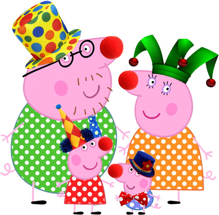 Imágenes Para Imprimir Gratis De Peppa Pig En El Circo - Adult's Clown Top Hat (935x815)