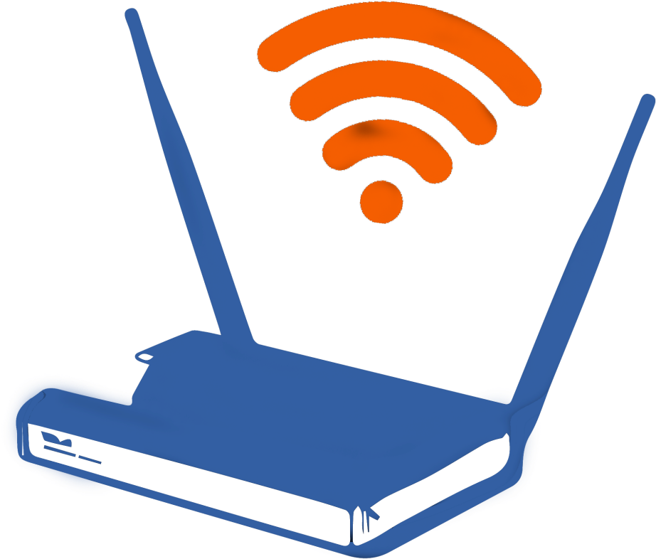 Configure Wireless Router A Simple Step By Step Guide - Network And Security Clipart (1024x1024)