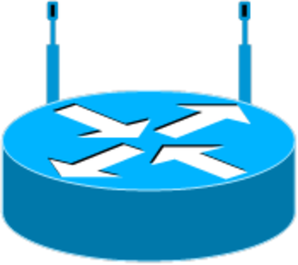 Cisco Wireless Router Icon (600x535)