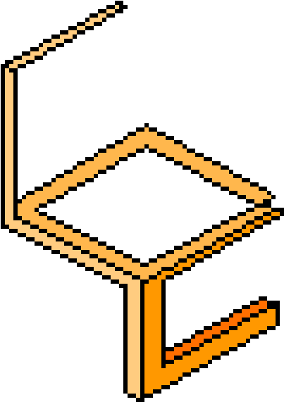 Pixel Art Circle (600x600)