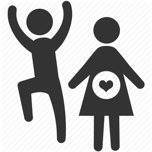 Baby, Child, Maternity, Mom, Mother, Pregnancy, Pregnant - Mom And Dad Icon (512x512)