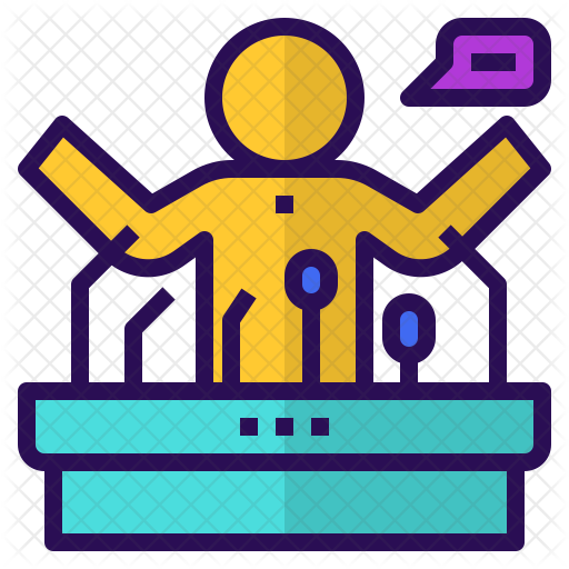 Speaker Icon - Public Speaker Icon Png (512x512)