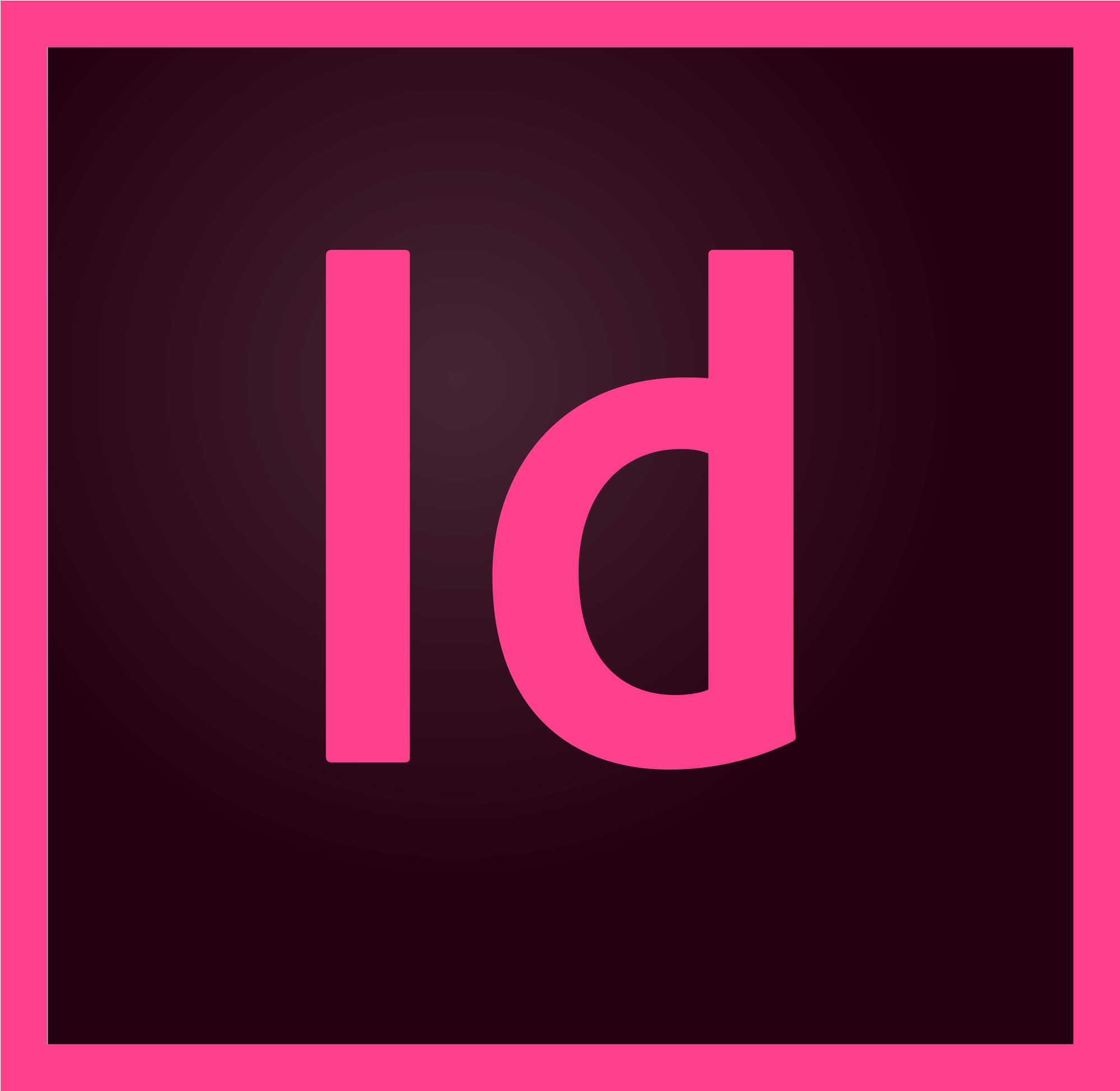 Open - Adobe Indesign Cc Logo Png (2000x2000)
