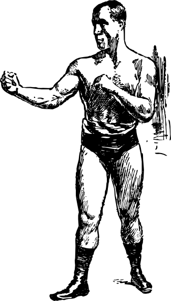 Manly Man Clip Art (336x590)