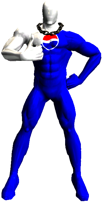 Pepsi Man Render By Najikanuyo16 - Pepsi Man Png (343x677)