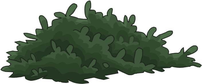 Imágenes De Plantas Y Arbustos - Arbusto Dibujo Png (727x342)