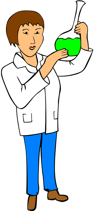 Science Cartoon 23, Buy Clip Art - Chemist Clip Art (360x720)