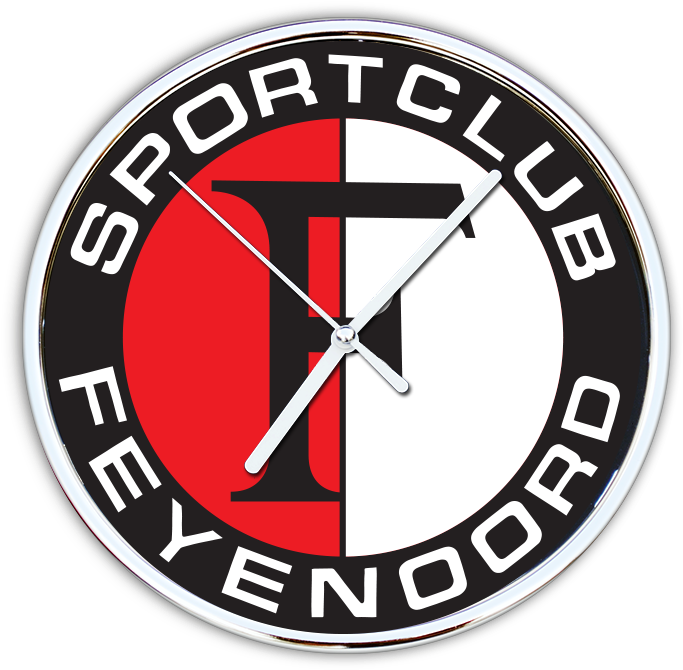 Sportclub Feyenoord Klok, Wandklok 1970 Logo - Sportclub Feyenoord (800x800)