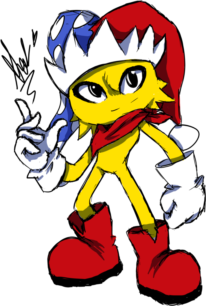 Spark The Electric Jester By Gaiamuth - Sparks The Electric Jester (747x1069)