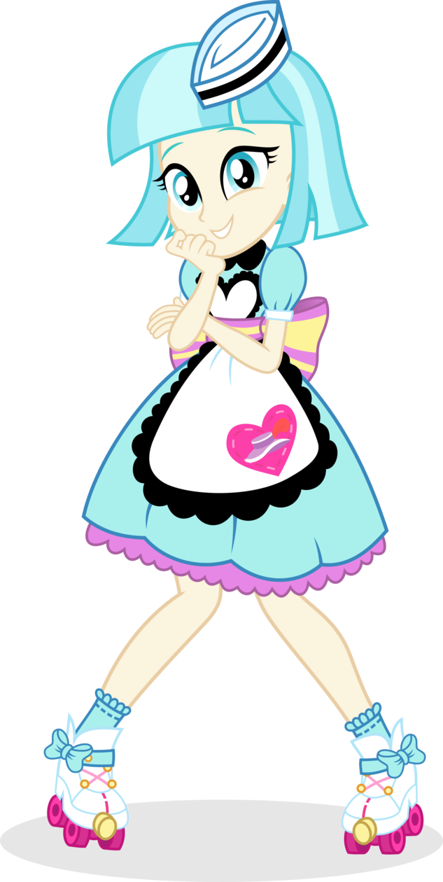 Co Co Coinky Dink By Punzil504 - My Little Pony Equestria Girl Coinky Dink World (633x1260)