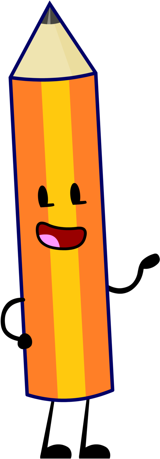 Pencil Pose By Huangislandofficial - Huang Island Pencil (541x1474)