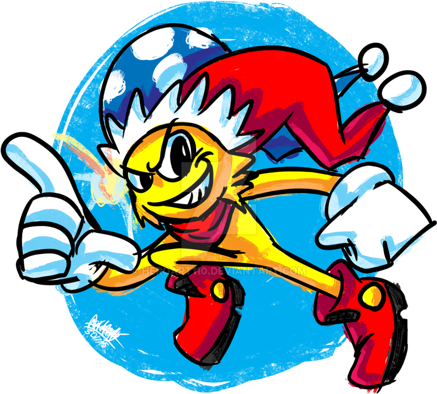 Spark The Electric Jester By Heroart110 Spark The Electric - Spark The Electric Jester (900x900)