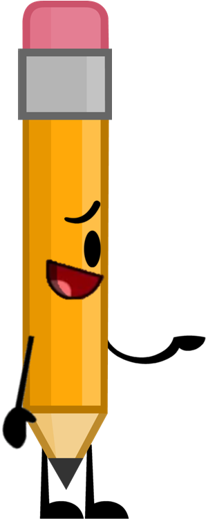 Pencil Pose - Object Multiverse Characters (346x754)