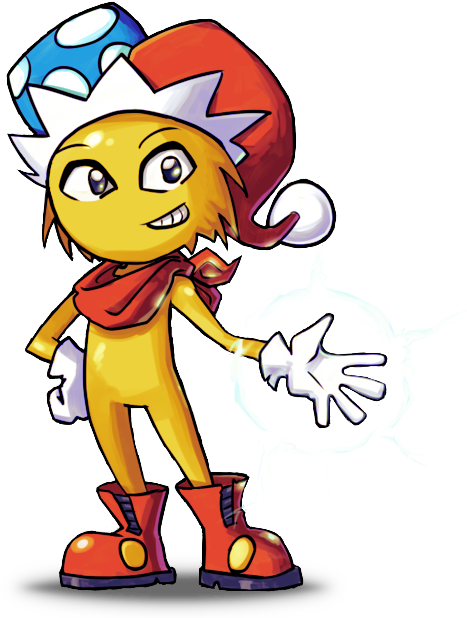 Spark - Spark The Electric Jester Png (475x627)