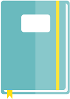 Notebook Flat Icon Png (600x305)