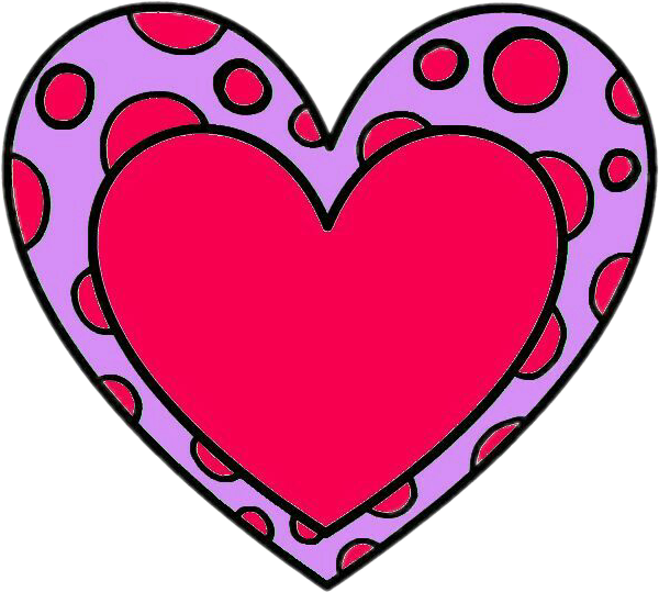 Check Out The Sticker I Made With - Heart (600x539)