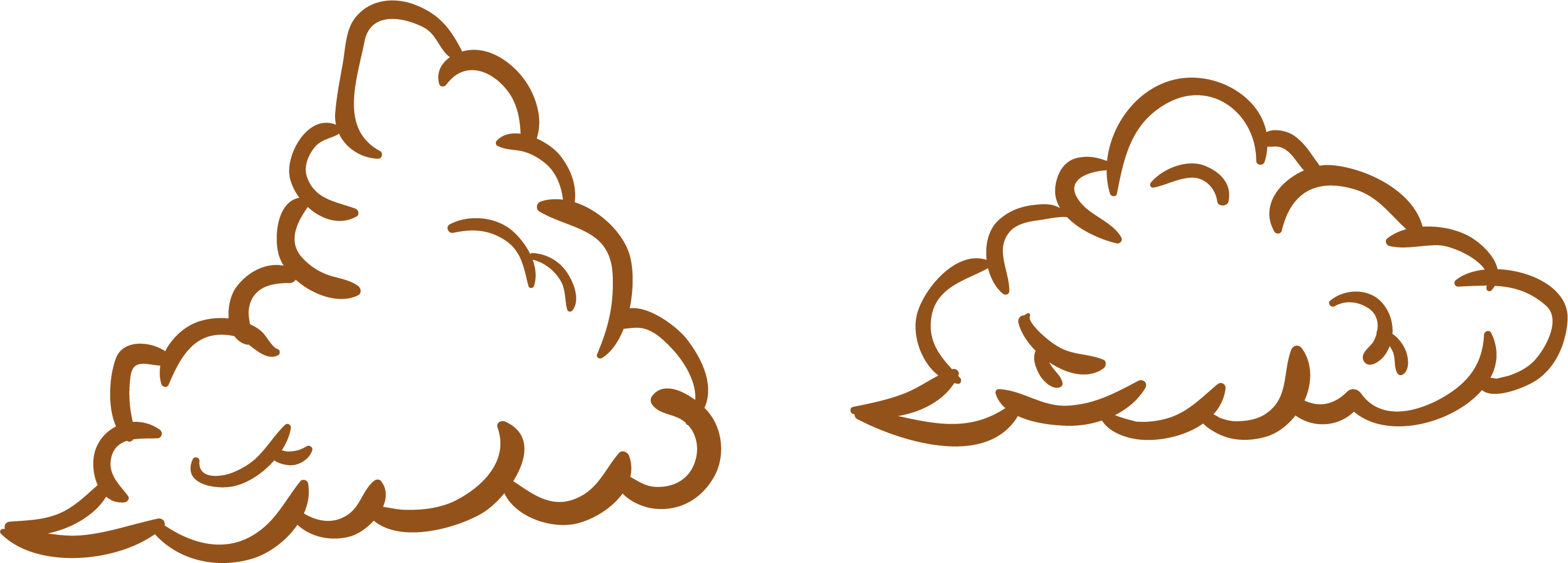 Cloud Dust Fog Clip Art - Clip Art Dust Cloud (2789x1001)