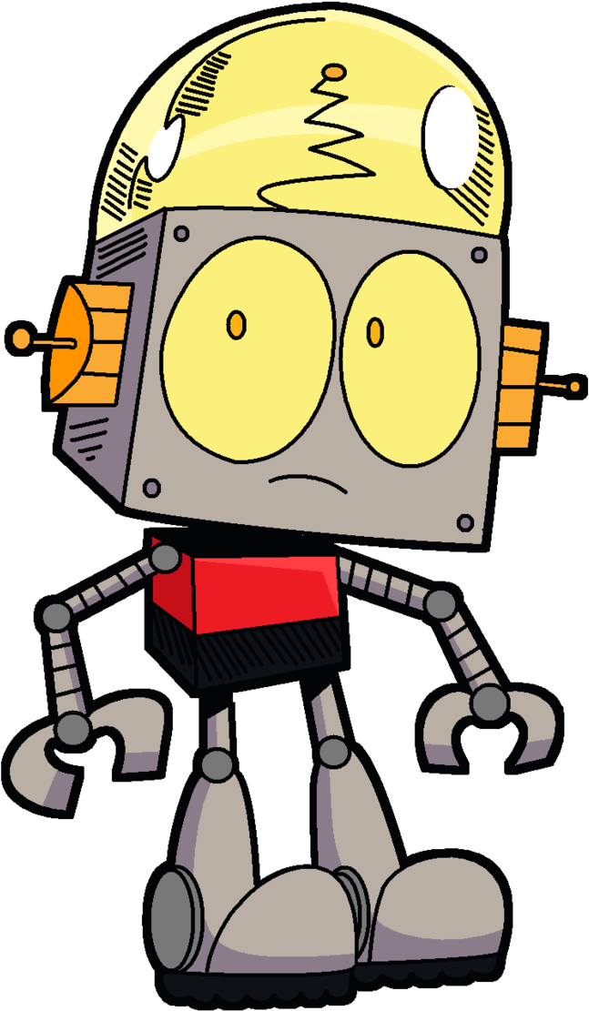 Cartoon - Robot Jones (689x1158)
