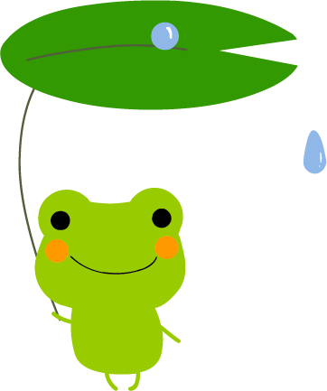 Oh Toad Frog - カエル イラスト 無料 (362x433)