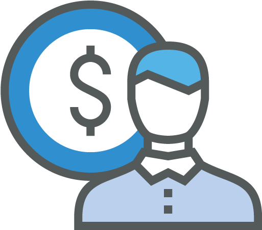 Reduce The Cost Of Employee Training - Cost Per Hire Icon (512x512)