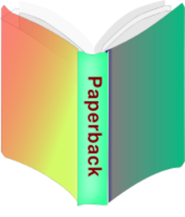 Paperback Book Icon - Paperback Book Clipart (600x705)