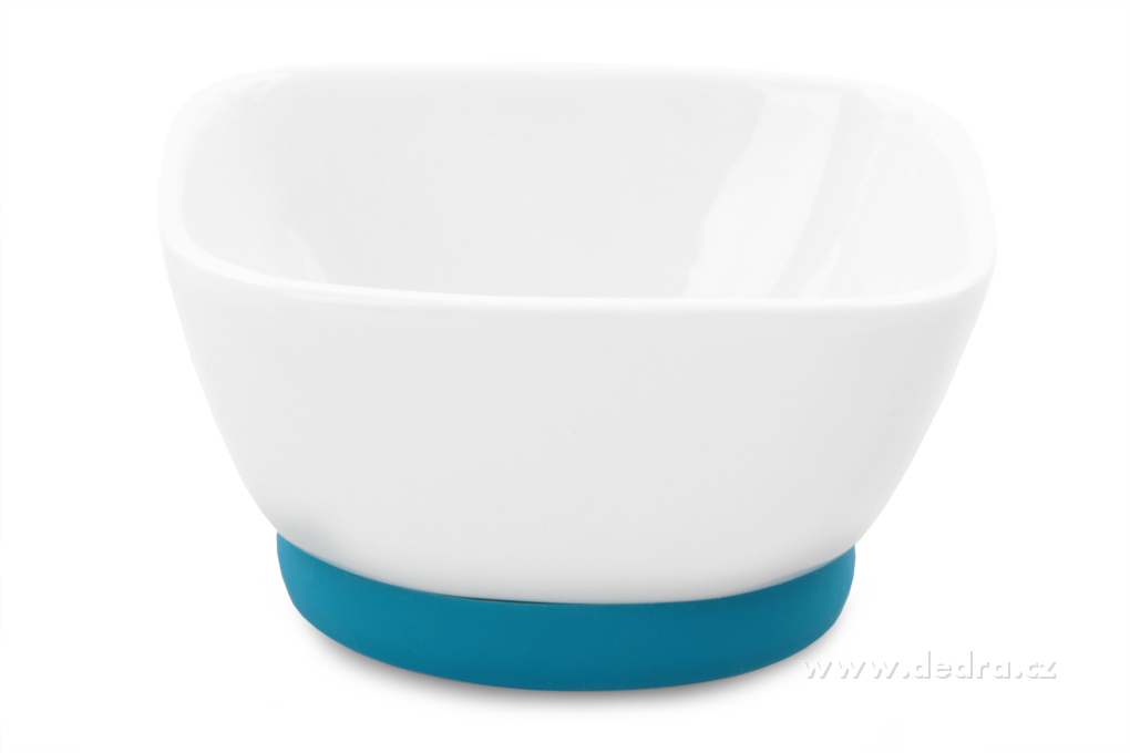 Porcelánová Mísa "m" 200 Ml, Tyrkysová Porcelán/silikon - Bowl (1020x680)